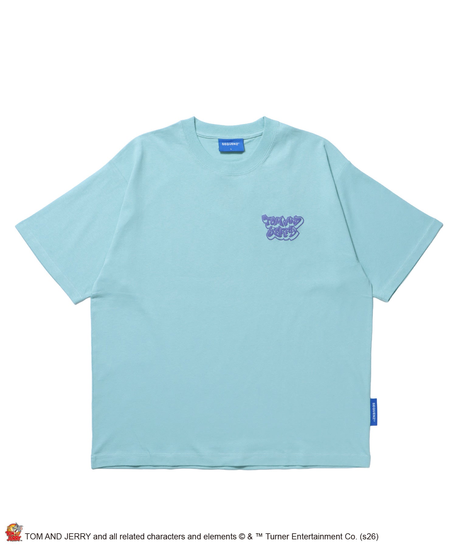 TJ SKATE BOARD TEE / トムとジェリー Tシャツ 半袖 クルーネック プリント オーバーサイズ グリーン