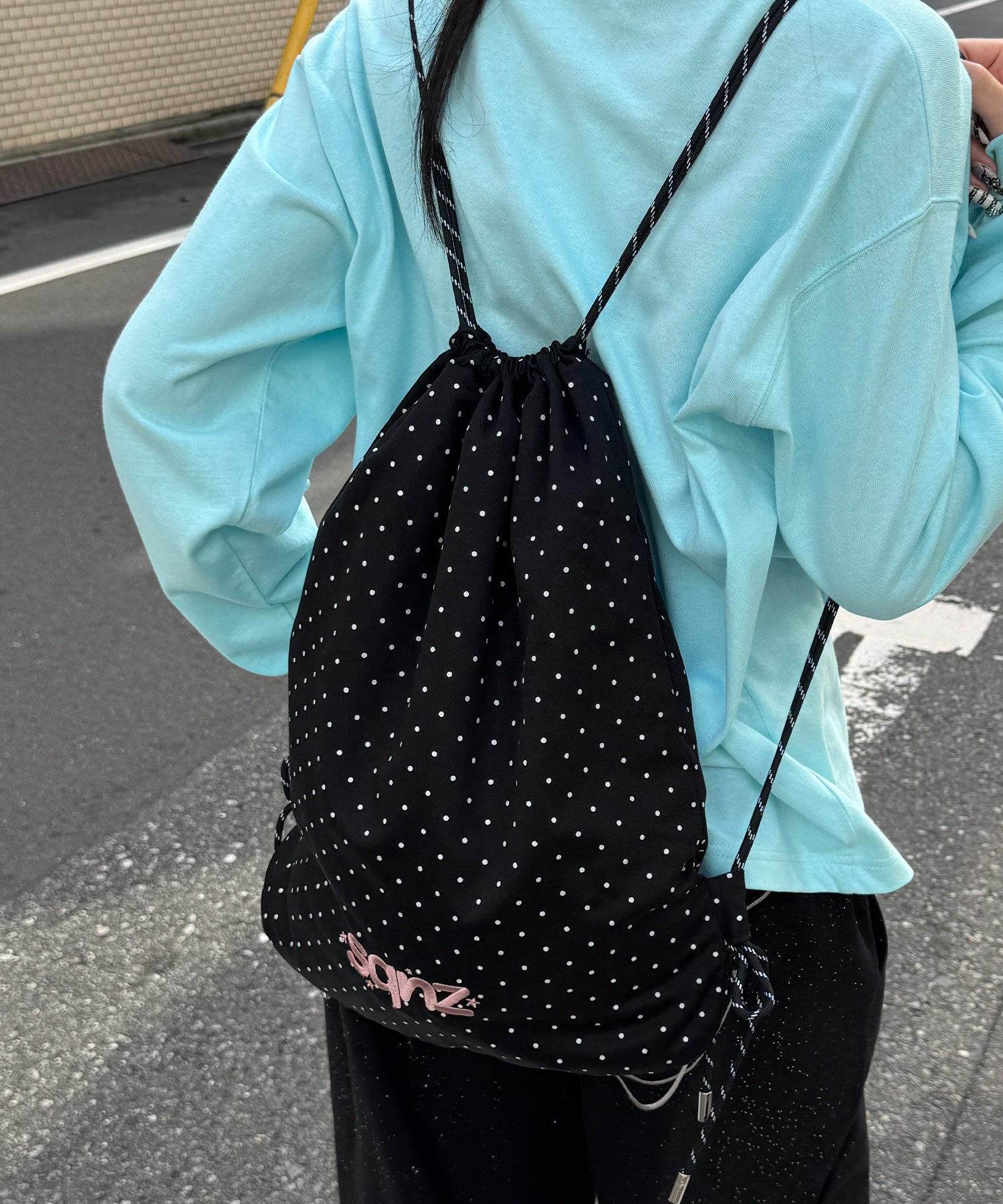 ※WEB限定 / アソートデイリーナップサック / sqnz daily 2way knapsack ブラック