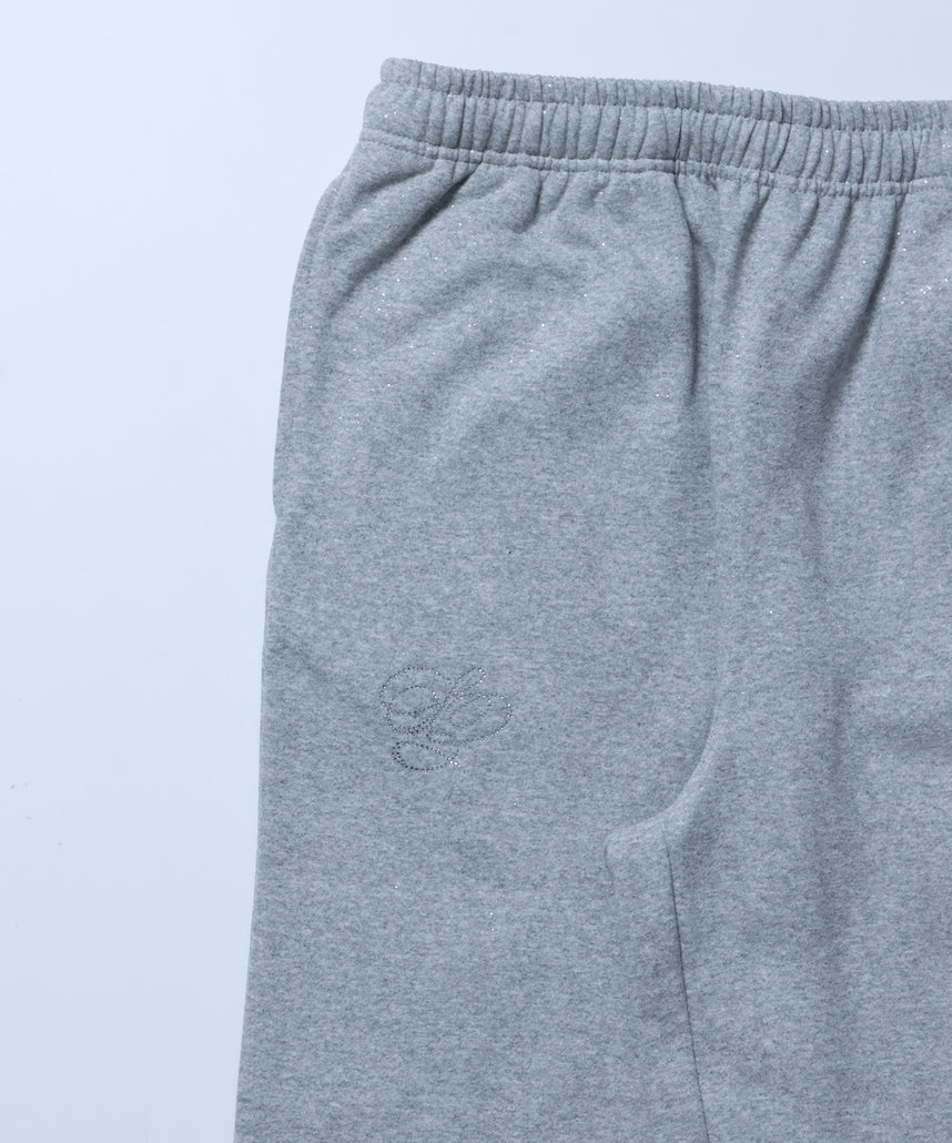 グリッタースウェットパンツ / SQNZ GLITTER SWEAT PANTS グレー