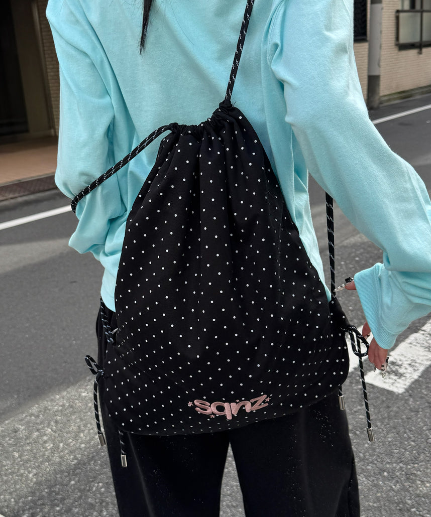 ※WEB限定 / アソートデイリーナップサック / sqnz daily 2way knapsack ブラック