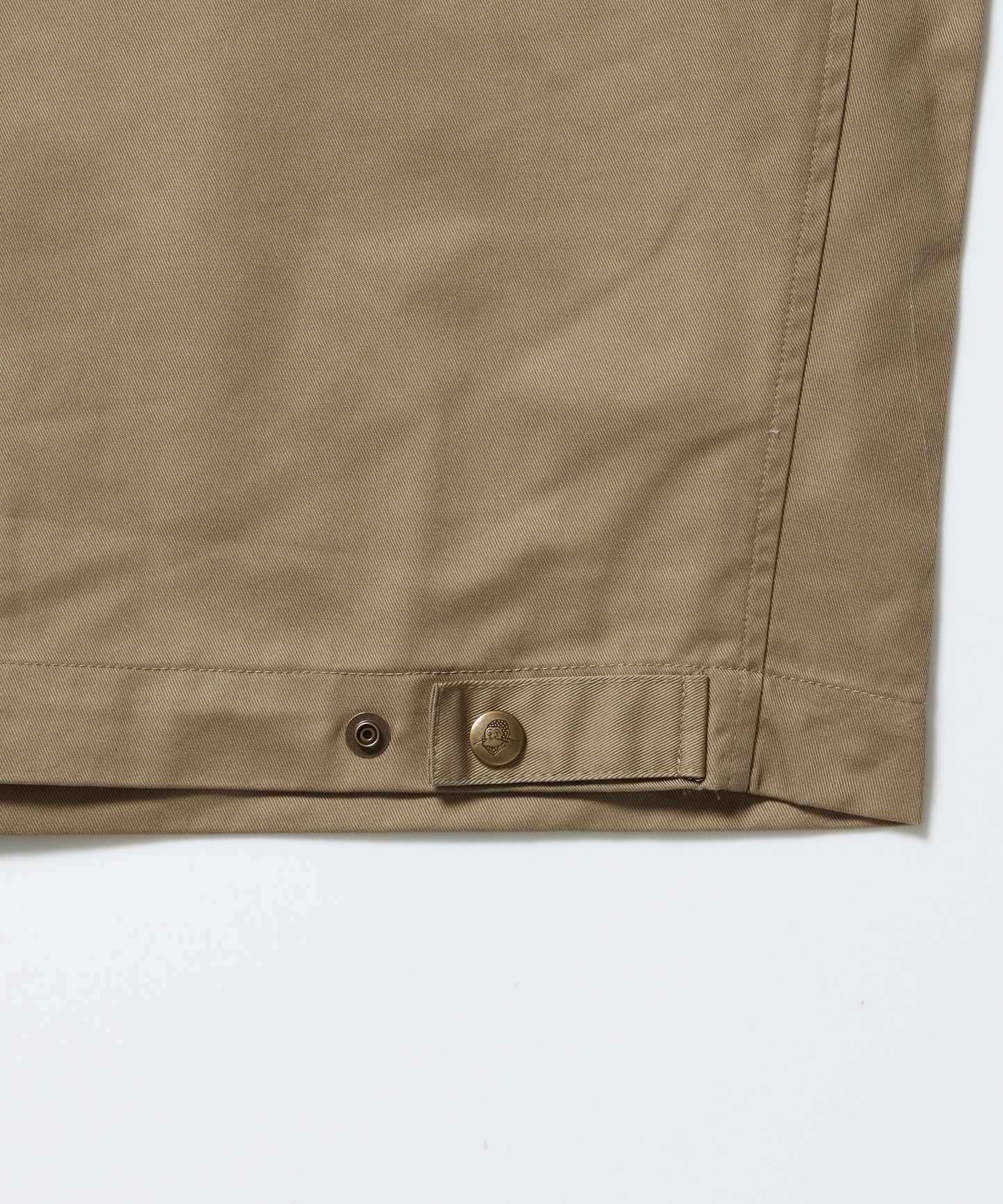 EISENHOWER LITE JACKET / ジャケット ツイル アジャスター ダブルジップ ワーク ワンポイント ベージュ