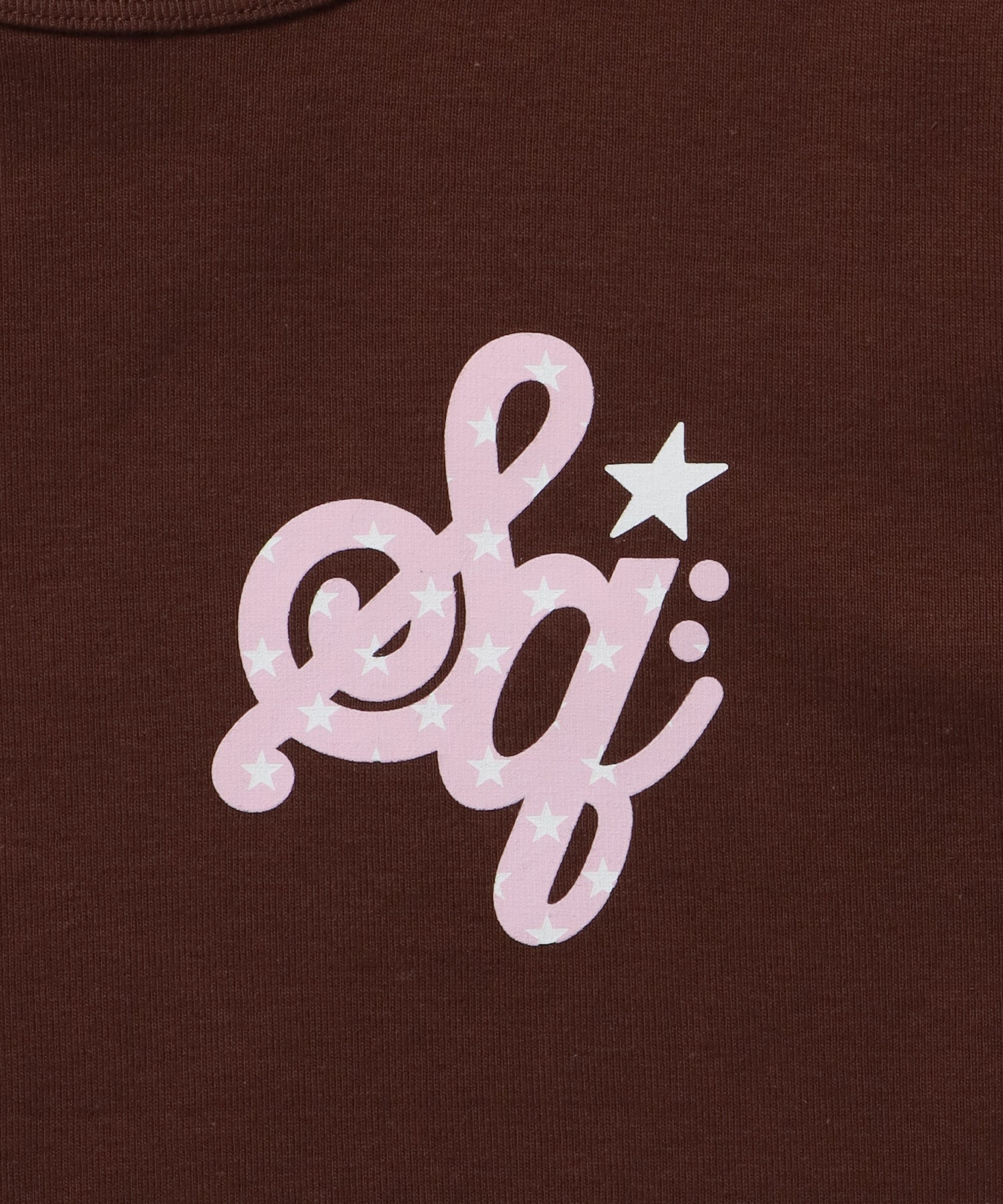 ※WEB限定 / レディースワンポイントロゴ半袖Tシャツ / sqnz logo compact tee ブラウン