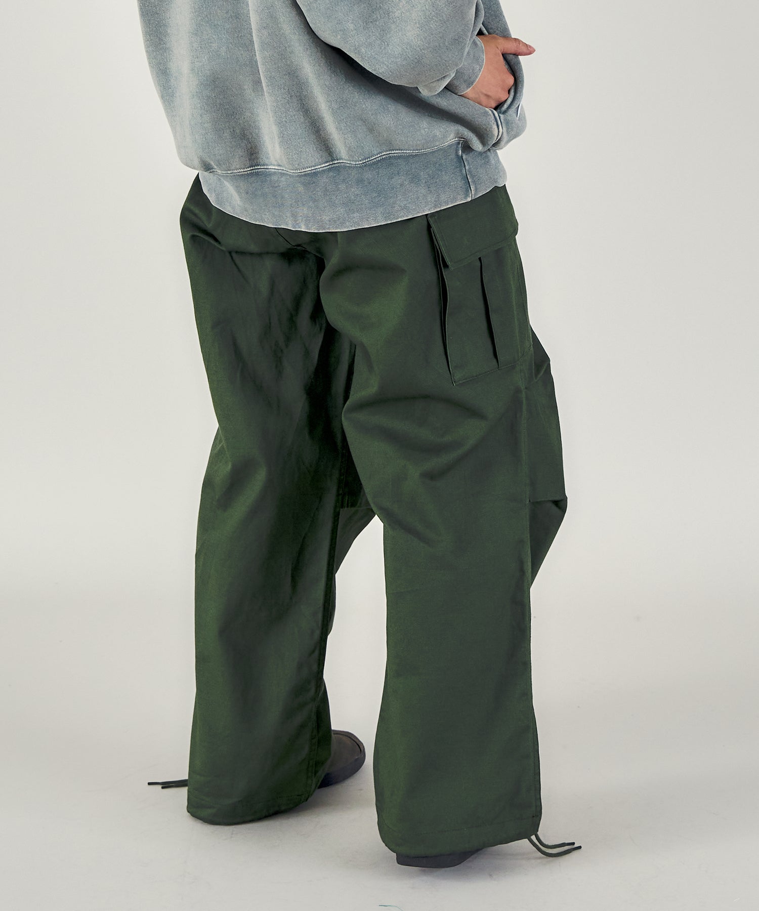 H170 Size:L【その他3(カーキ カーゴポケット付き)】
