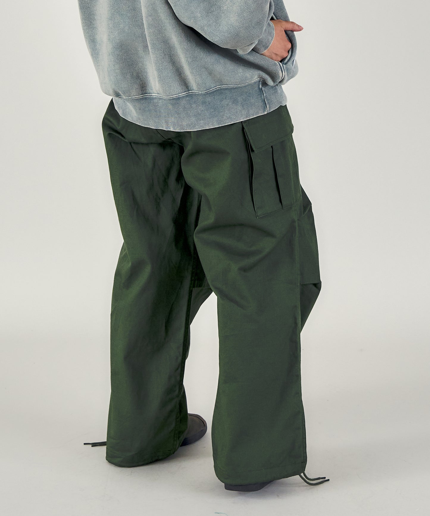 H170 Size:L【その他3(カーキ カーゴポケット付き)】