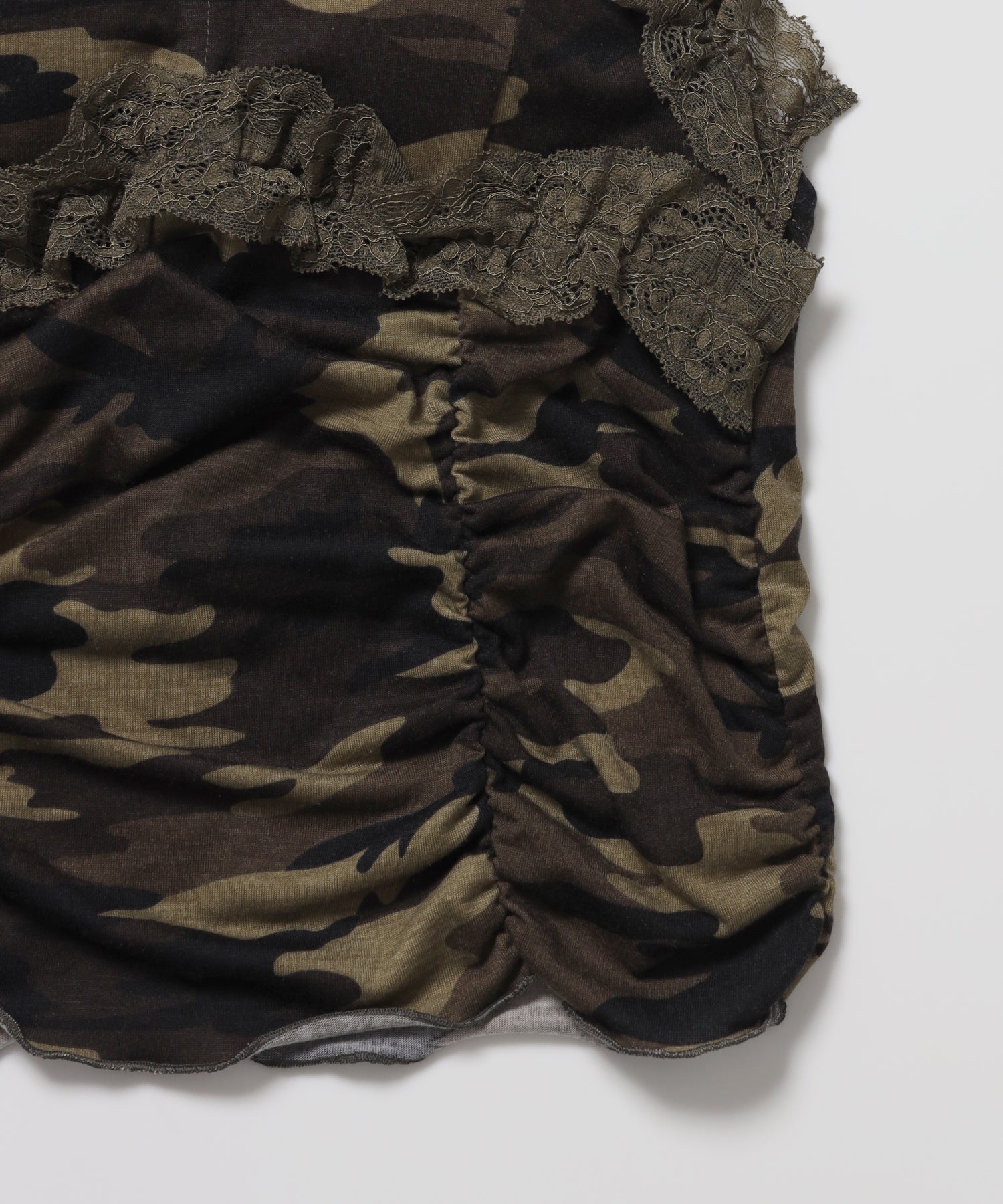 ※WEB限定 / レディースギャザーレースキャミ / sqnz gather lace camisole 柄80