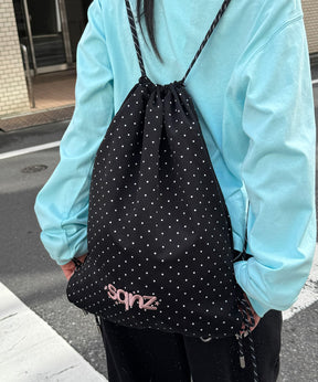 ※WEB限定 / アソートデイリーナップサック / sqnz daily 2way knapsack ブラック