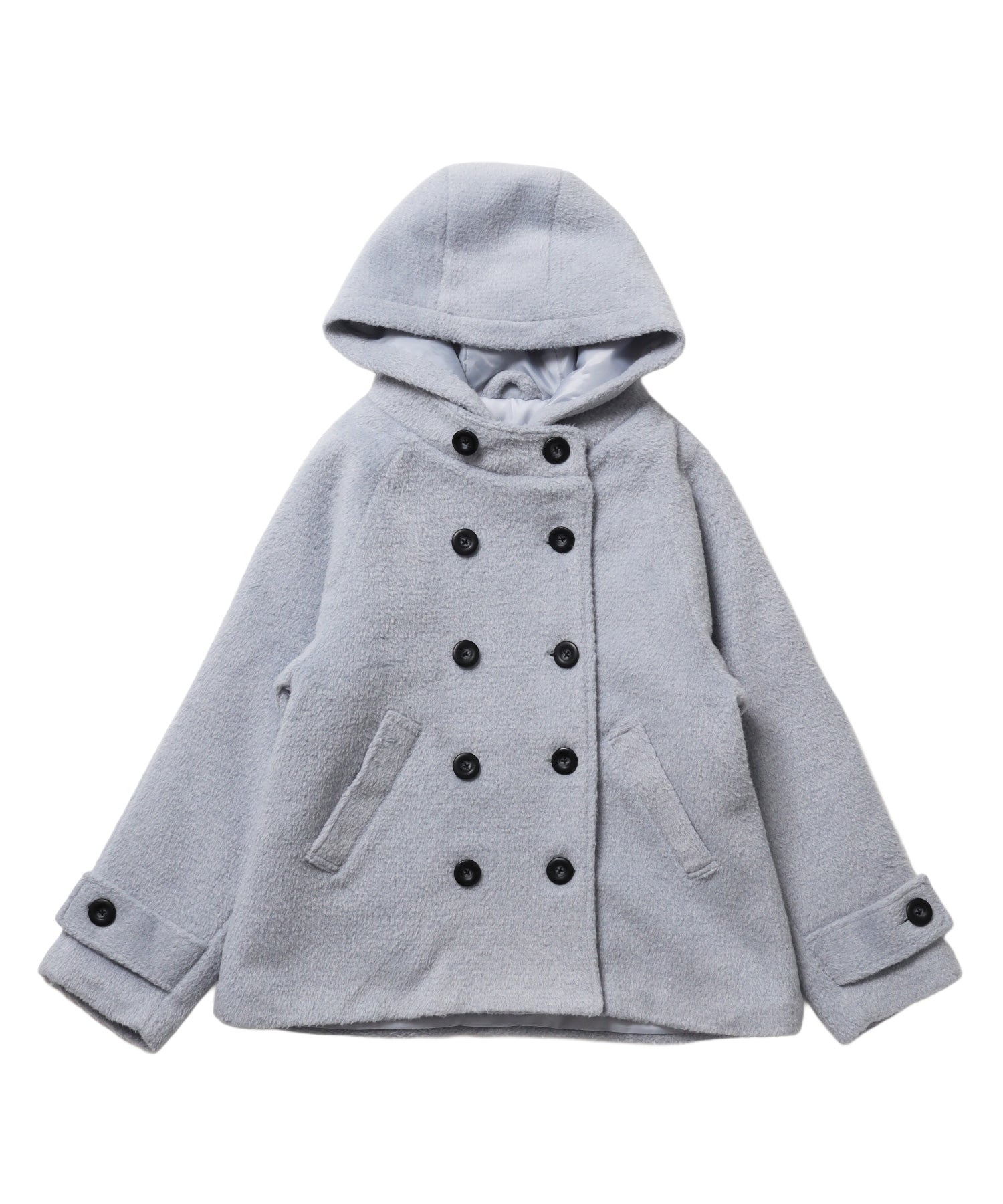 ※WEB限定 / フードメルトンPコート / sqnzU middle p coat