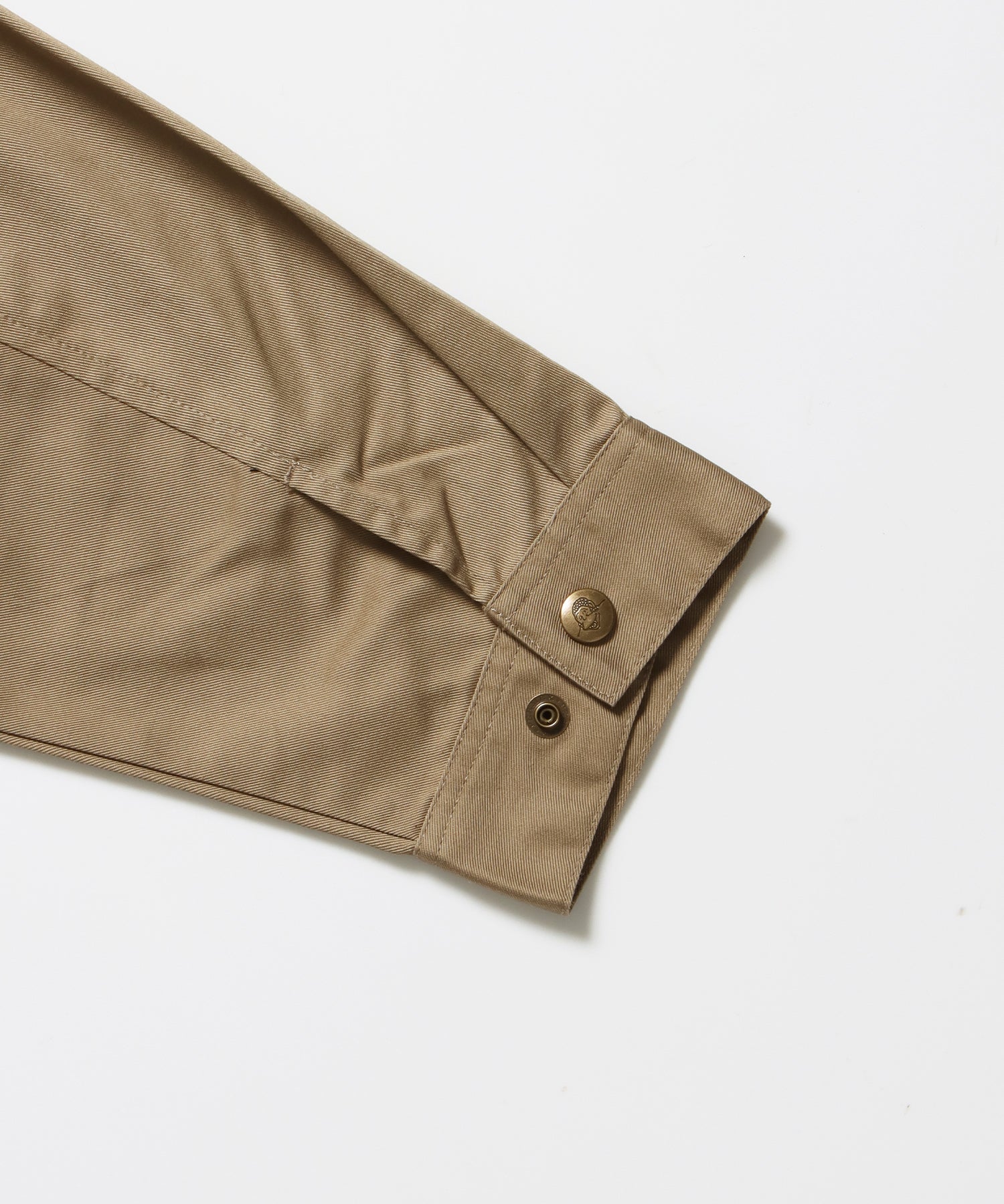 EISENHOWER LITE JACKET / ジャケット ツイル アジャスター ダブルジップ ワーク ワンポイント ベージュ