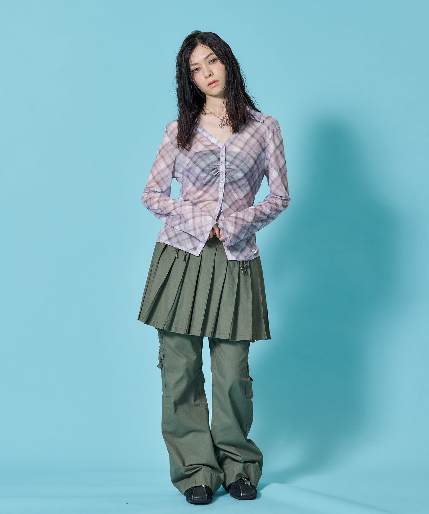 モデル: H163 SizeM ピンク