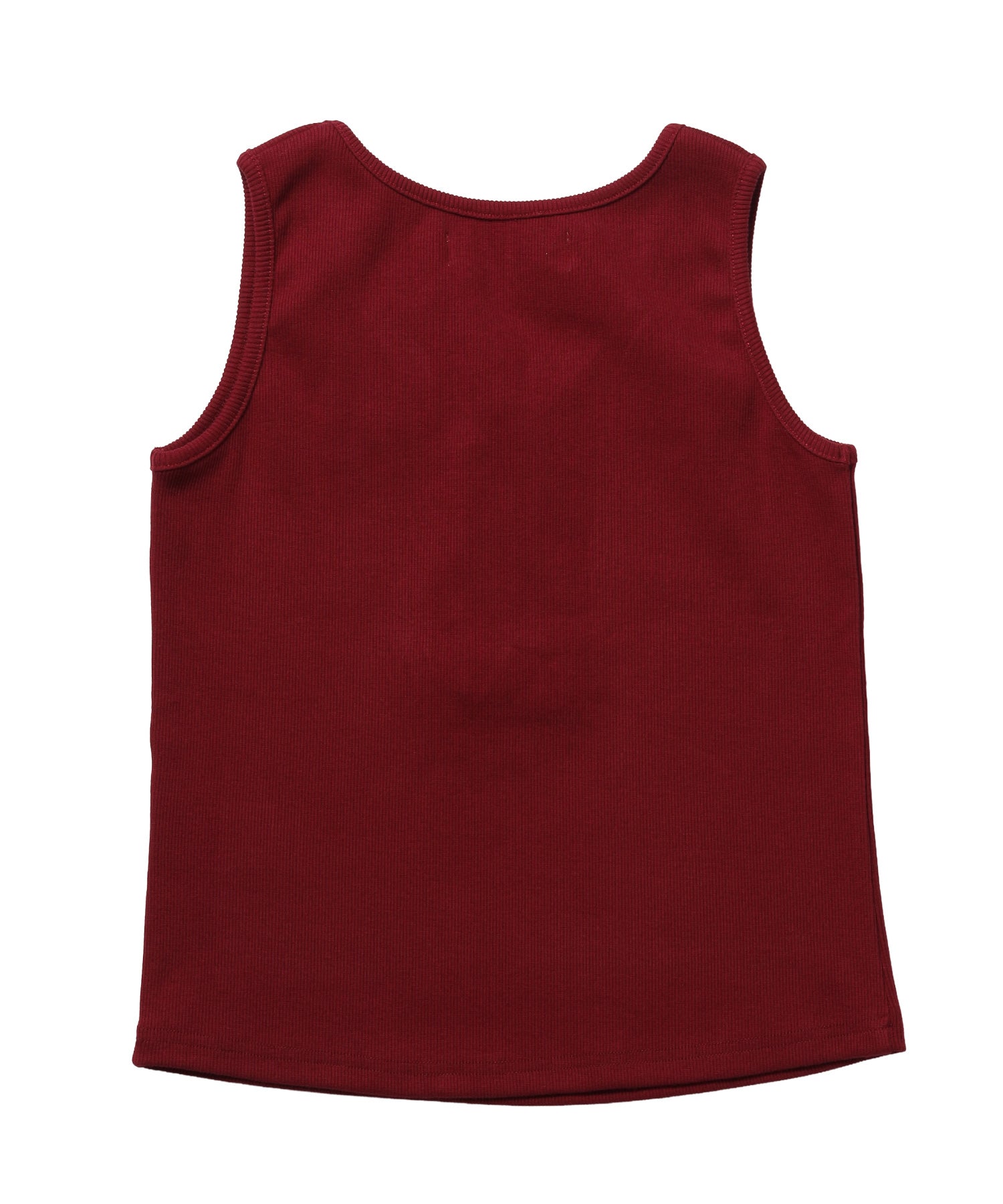 ※WEB限定 / レディースヘンリーネックタンクトップ / sqnz blur logo henley tank top バーガンディー