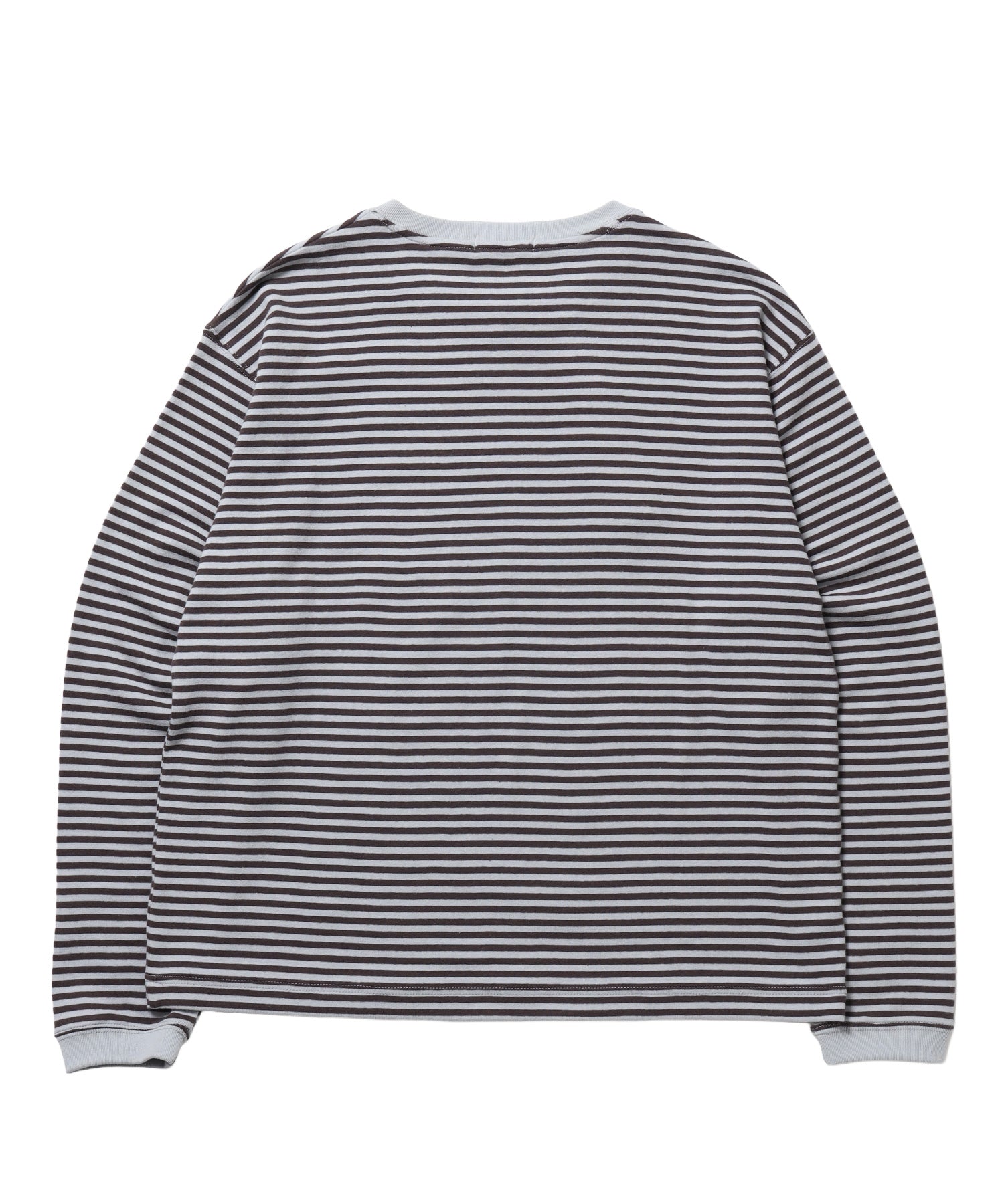 ※WEB限定 / ぼかしプリントヘンリーネックロンT / sqnzU BORDER L/S TEE 柄85