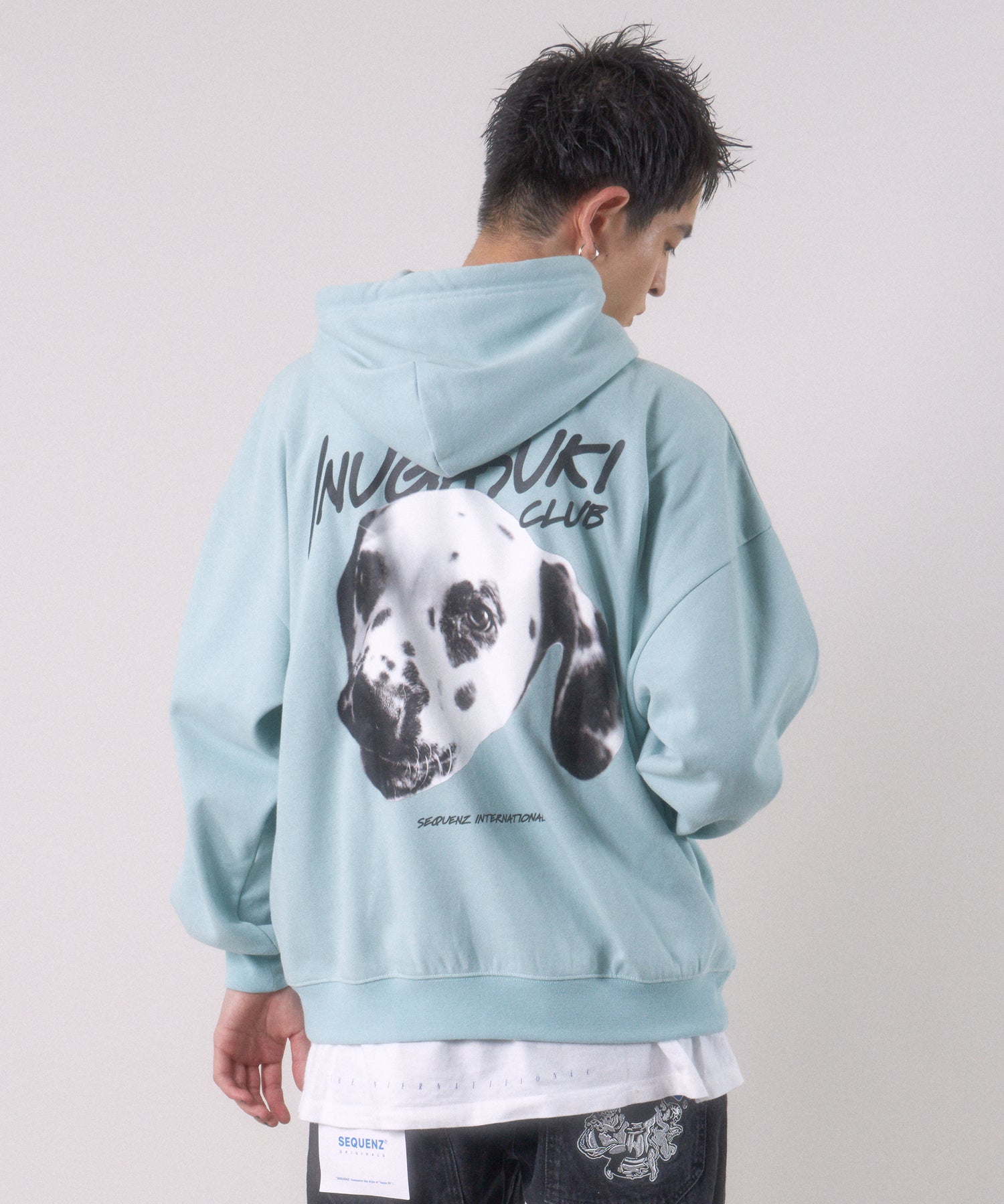 SEQUENZシークエンズ】 DALMATIAN PARKA / ダルメシアン バックロゴ