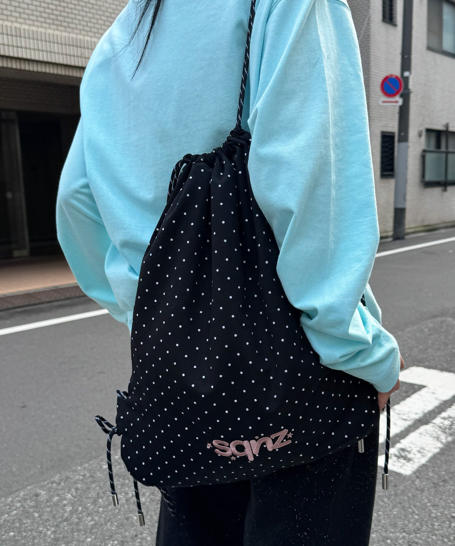 ※WEB限定 / アソートデイリーナップサック / sqnz daily 2way knapsack ブラック