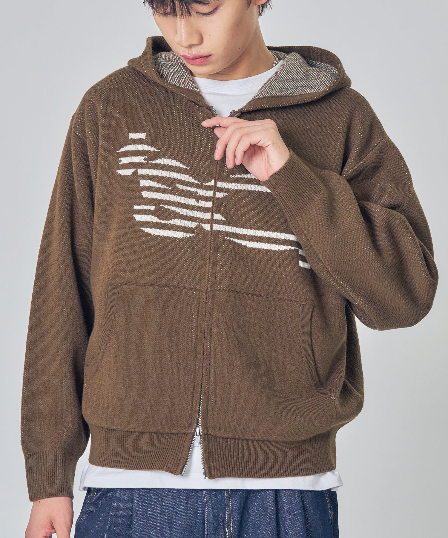 モデル:H178 Size:M ブラウン