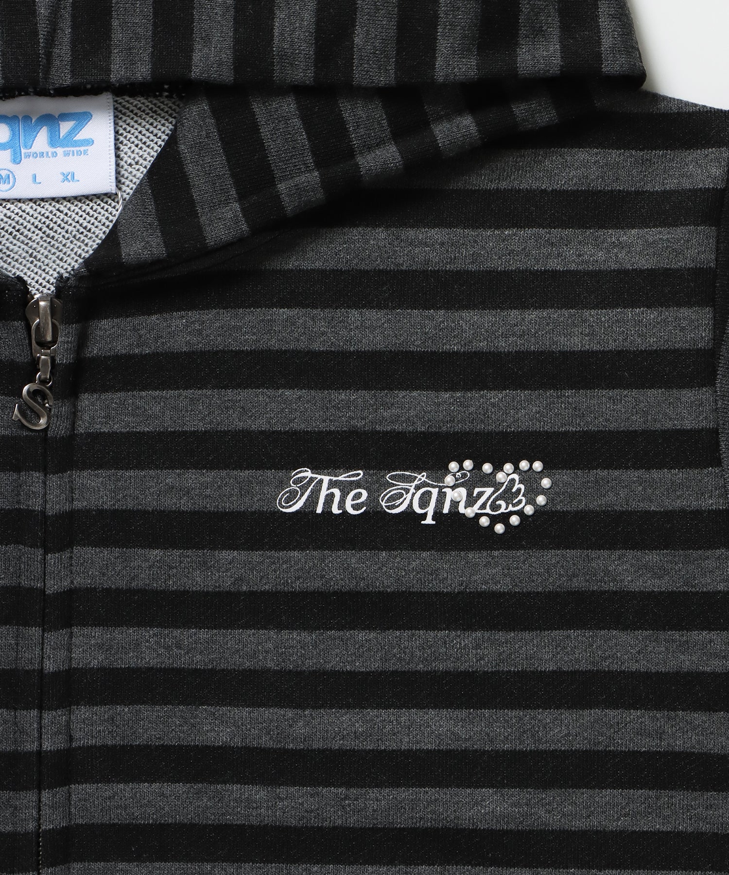 ※WEB限定 / 半袖ジップパーカー / sqnz pearl short sleeve zip p/k 柄81