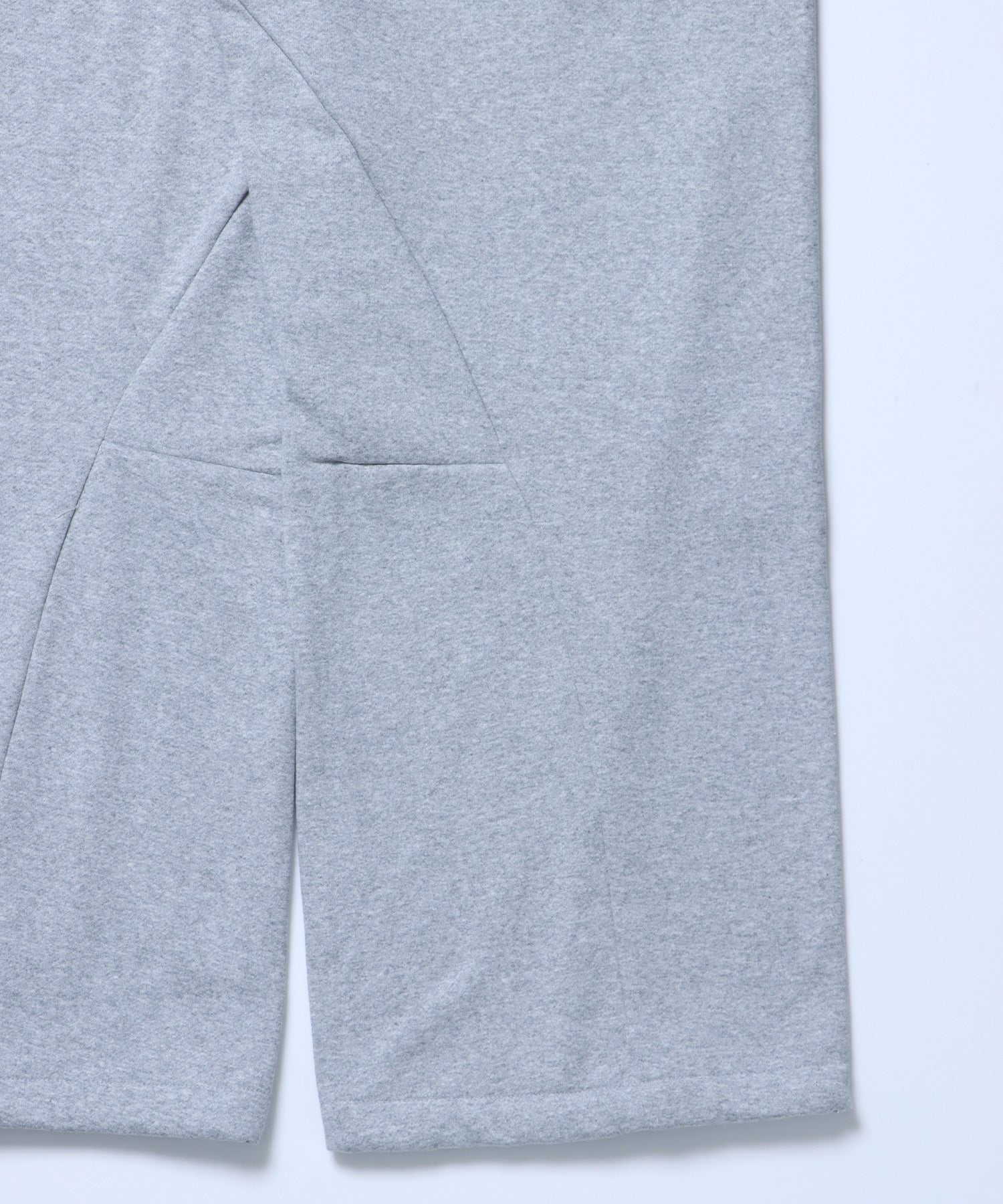 sqnz fade sweat pants / スウェット パンツ 加工 ハトメ スタッズ 裏起毛≪SET UP着用可能≫ グレー