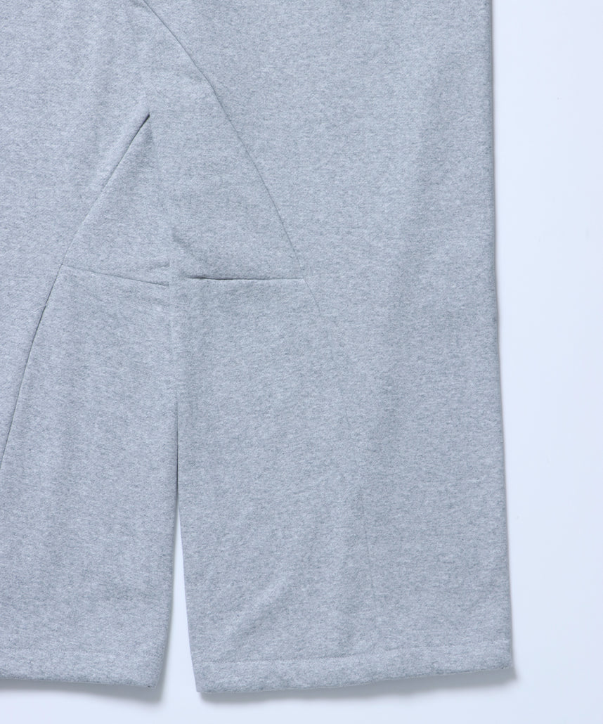 sqnz fade sweat pants / スウェット パンツ 加工 ハトメ スタッズ 裏起毛≪SET UP着用可能≫ グレー