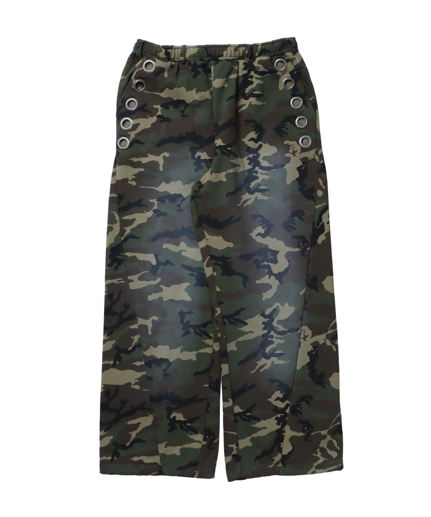 sqnz fade sweat pants / スウェット パンツ 加工 ハトメ スタッズ 裏起毛≪SET UP着用可能≫ 柄80