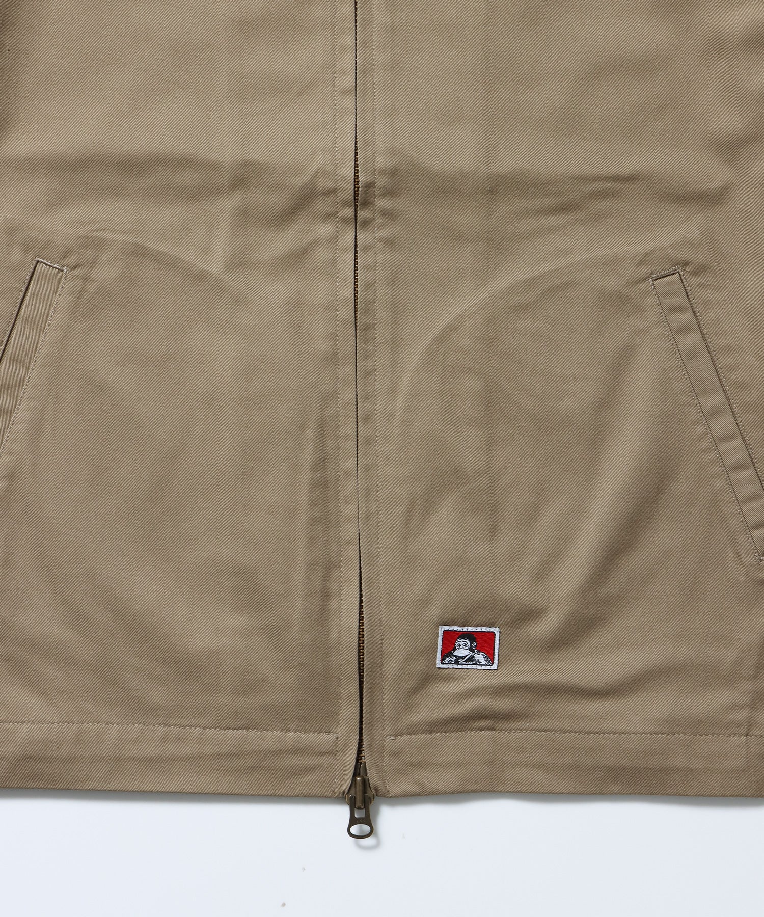 EISENHOWER LITE JACKET / ジャケット ツイル アジャスター ダブルジップ ワーク ワンポイント ベージュ