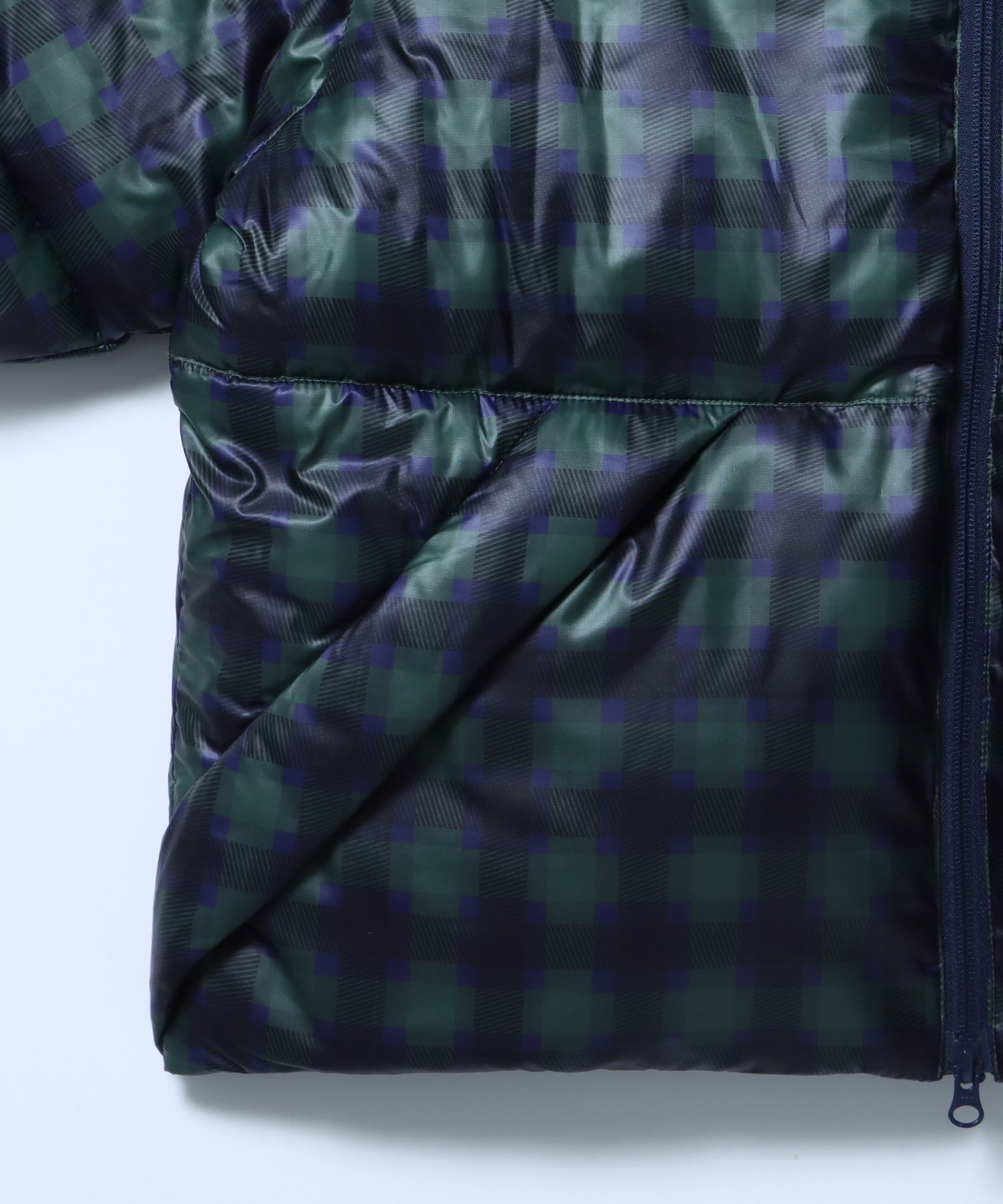 sqnz puffa short padding / ユニセックス パファ ダウン ジャケット 中綿 短丈 ドローコード 柄80