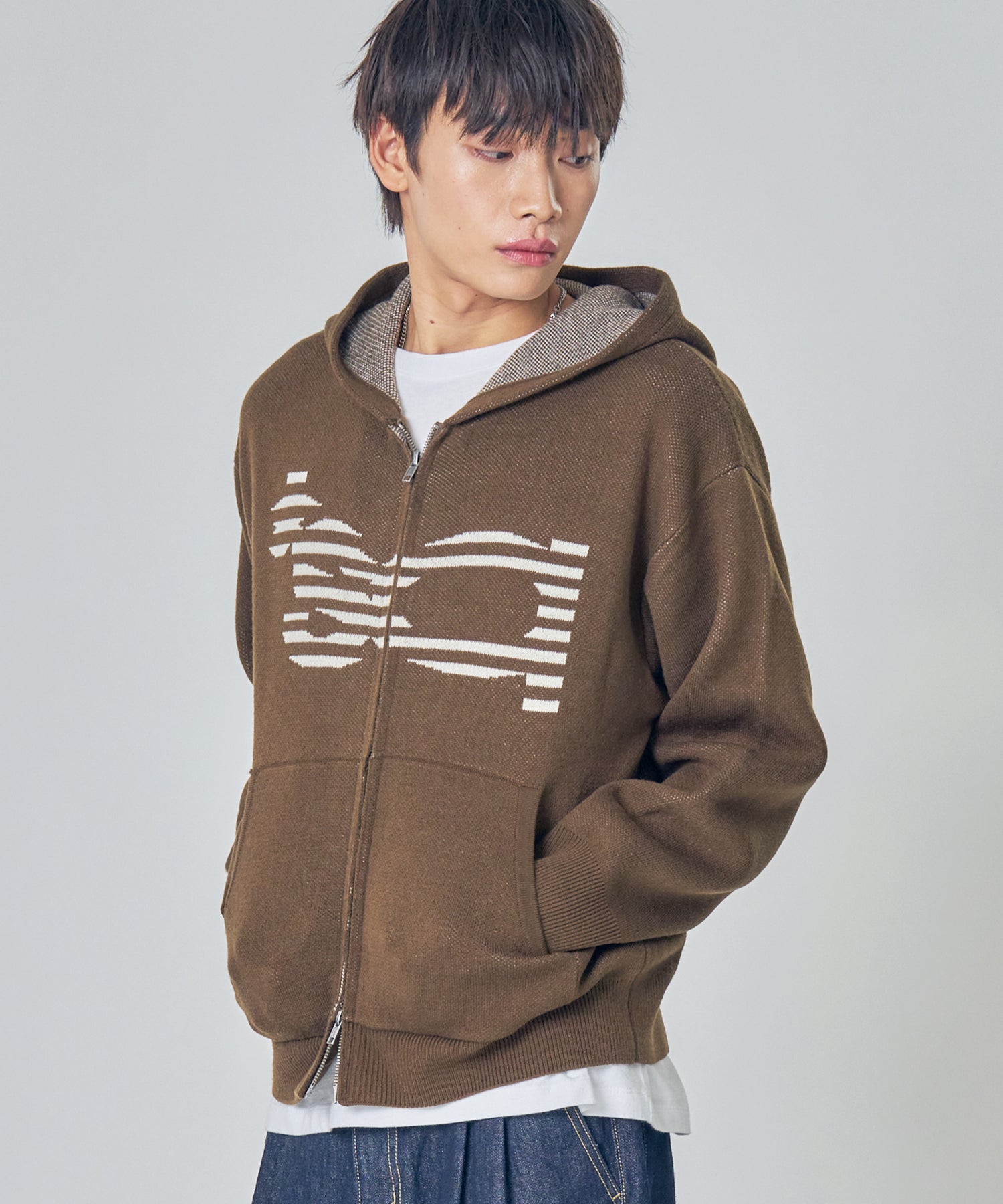 モデル:H178 Size:M ブラウン