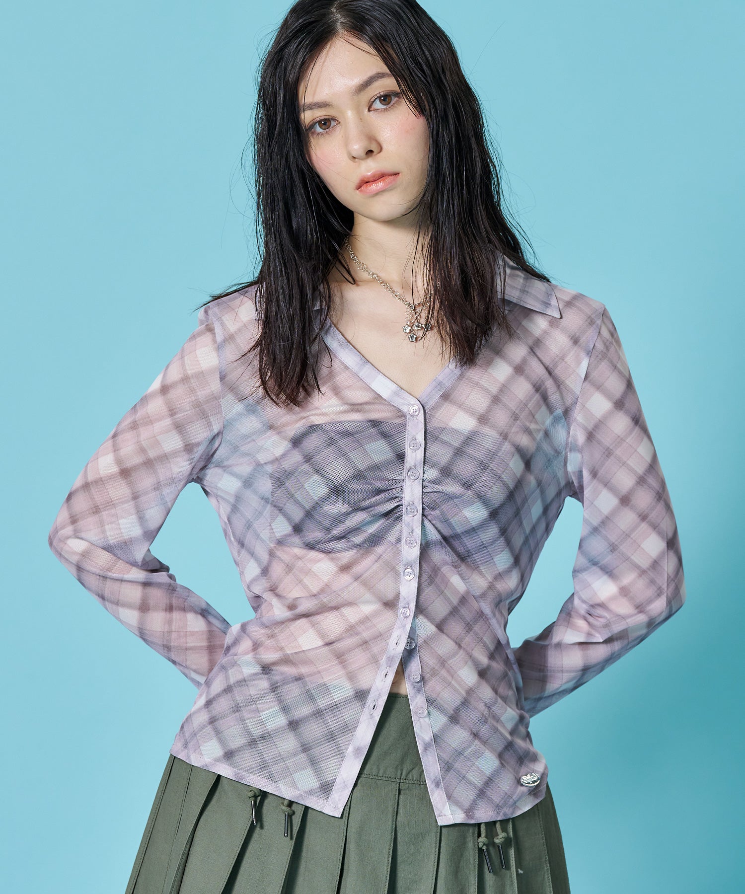 モデル: H163 SizeM ピンク