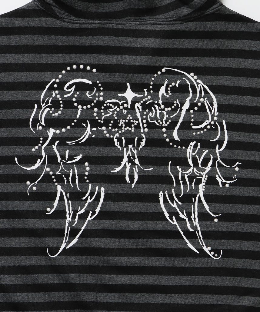 ※WEB限定 / 半袖ジップパーカー / sqnz pearl short sleeve zip p/k 柄81