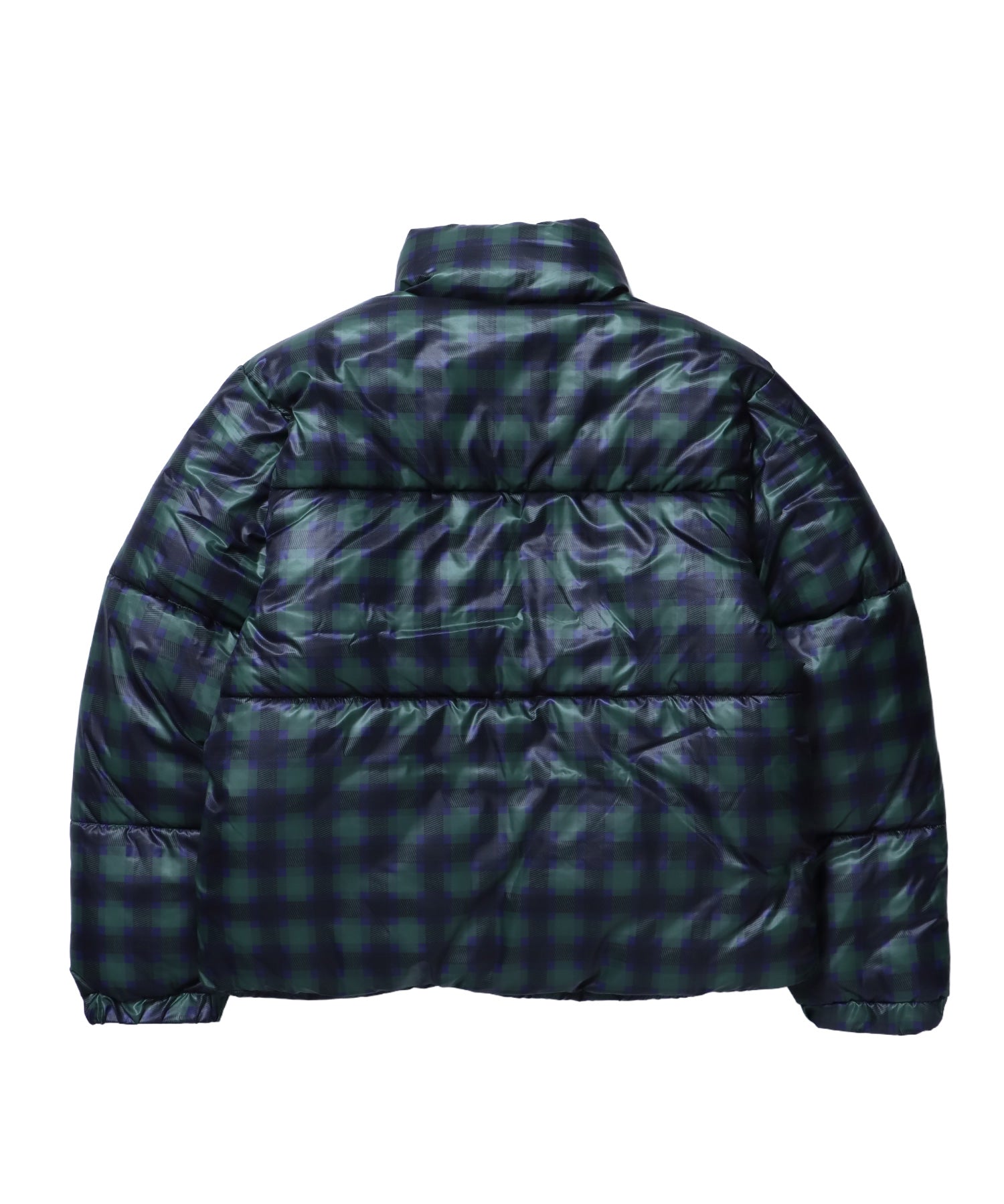 sqnz puffa short padding / ユニセックス パファ ダウン ジャケット 中綿 短丈 ドローコード 柄80