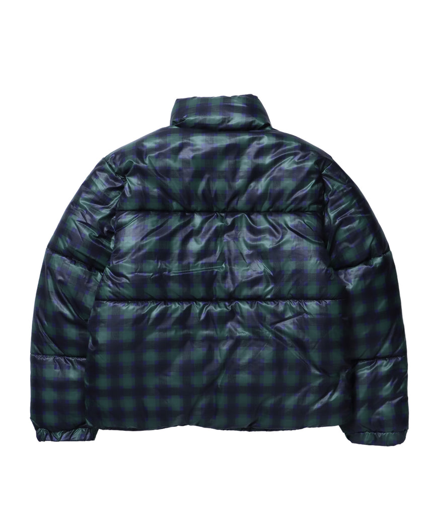 sqnz puffa short padding / ユニセックス パファ ダウン ジャケット 中綿 短丈 ドローコード 柄80