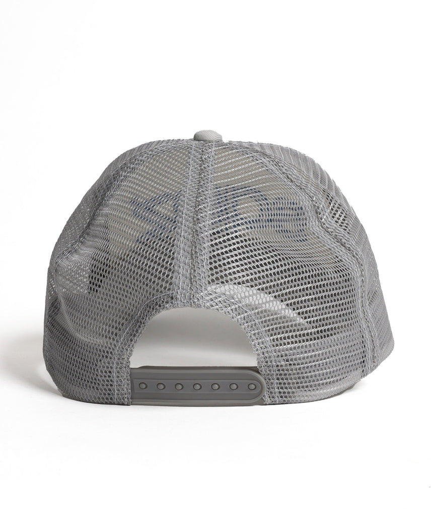 ※WEB限定 / 刺繍 / メッシュキャップ / sqnz mesh logo cap ライトグレー