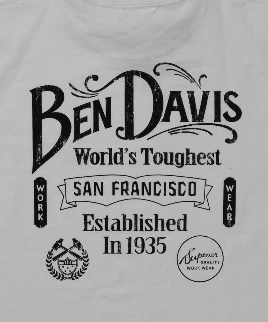 CLASSIC LOGO TEE / クラシックフィット Tシャツ 半袖 クルーネック プリント ワンポイント グレー