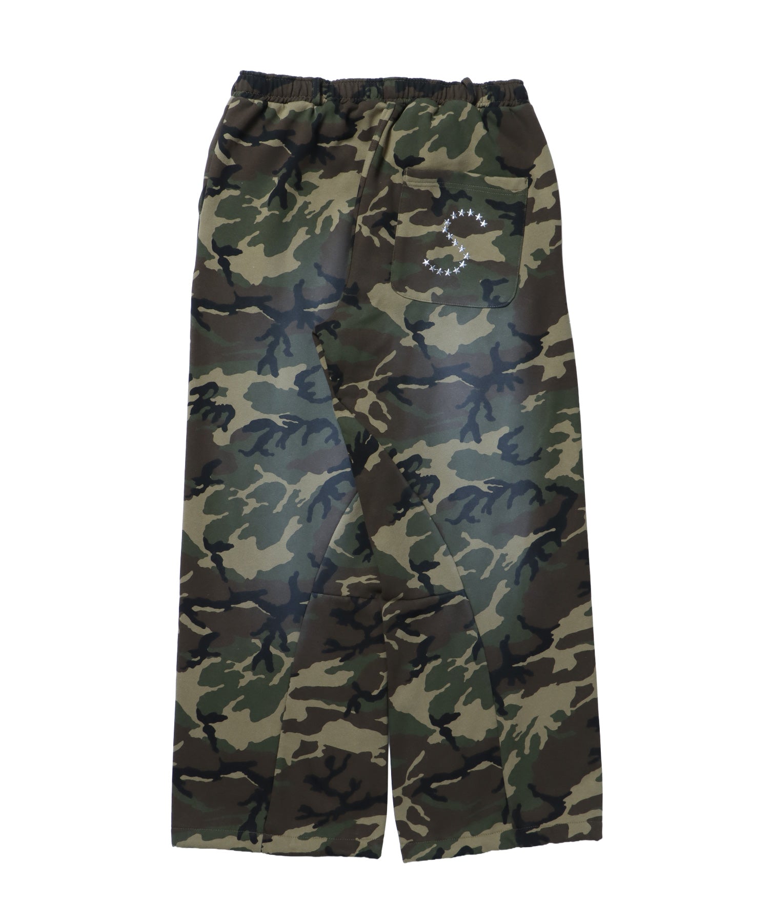 sqnz fade sweat pants / スウェット パンツ 加工 ハトメ スタッズ 裏起毛≪SET UP着用可能≫ 柄80