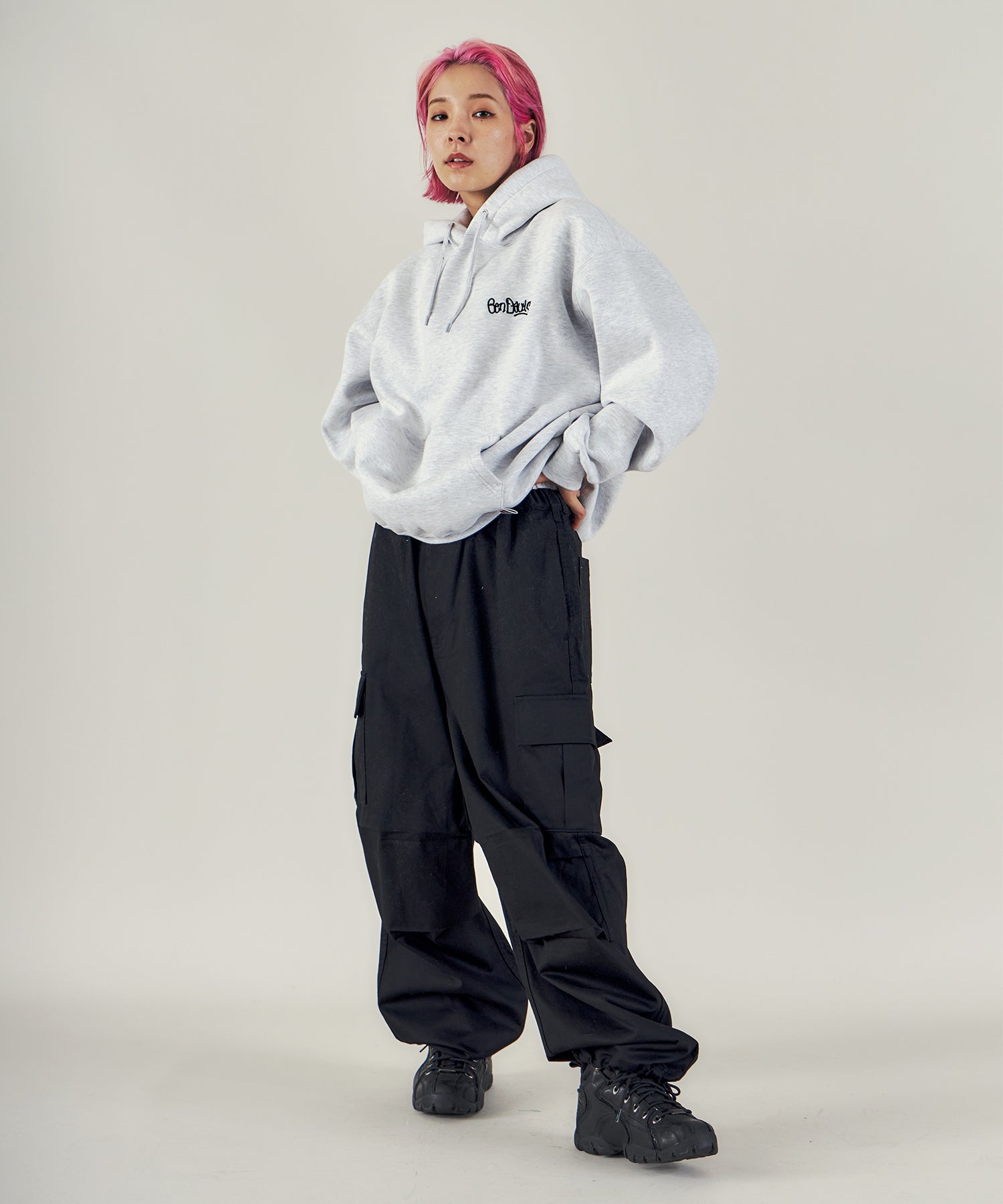 モデル:H170 Size:L【その他1(ブラック カーゴポケッ付き)】