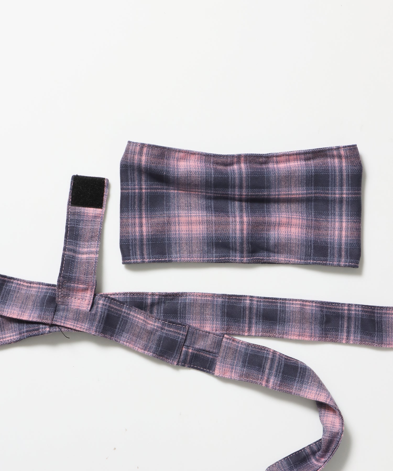 ≪予約商品≫sqnz favorite kira-kira totebag / ラインストーン バック チェック柄 2way ユニセックス ピンク