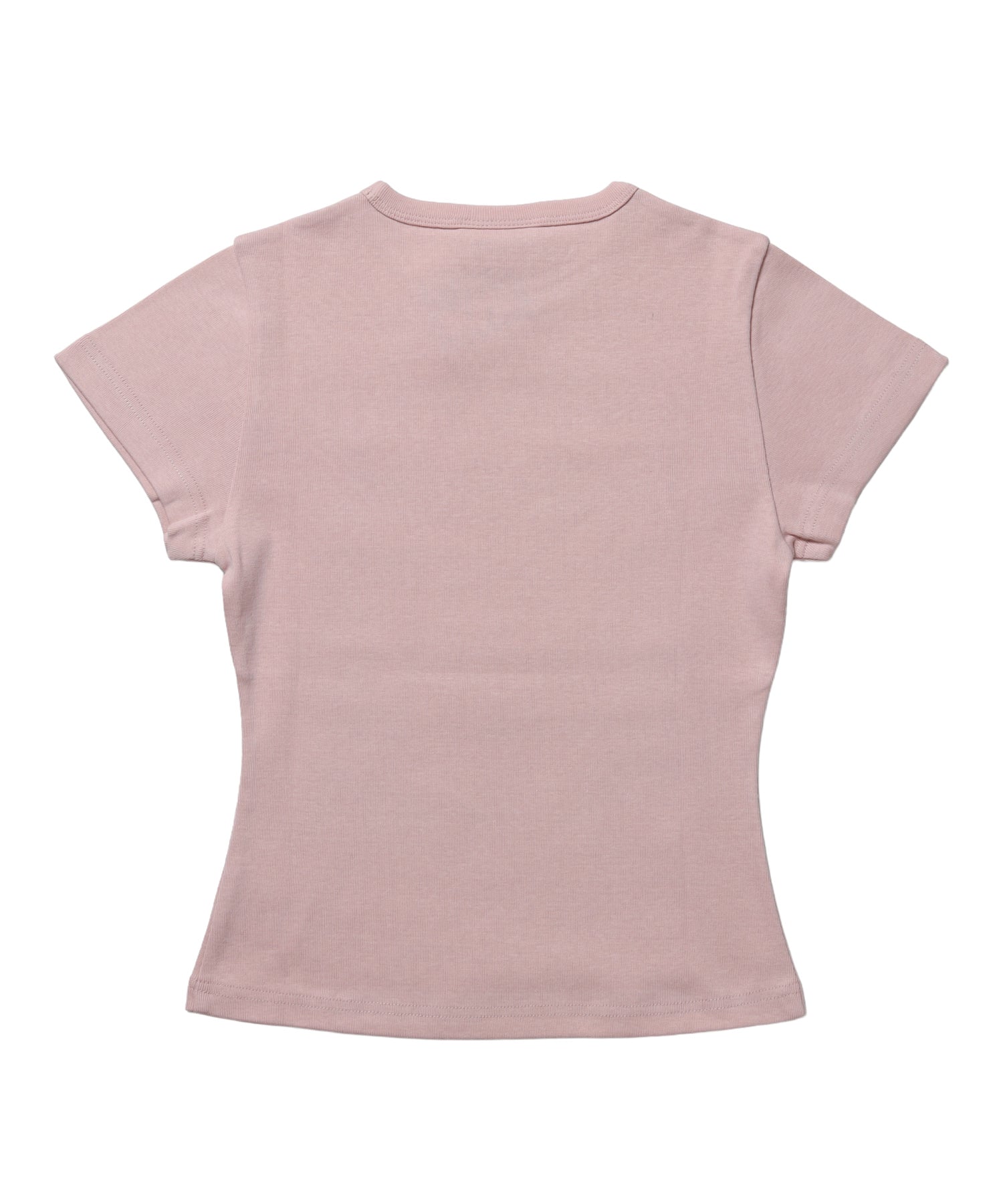 ≪予約商品≫※WEB限定 / ビックロゴコンパクトT / sqnz message pt compact tee クルーネック ライトピンク