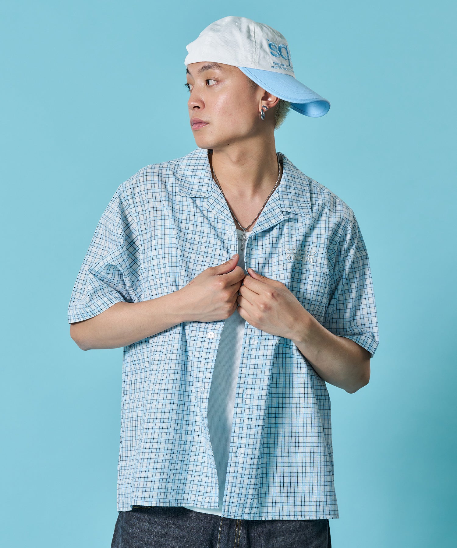 モデル:H178 Size:L ライトブルー