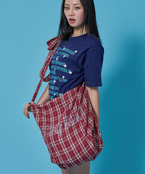 ※WEB限定 / 推し活トートバッグ / sqnz favorite kira-kira tote bag レッド