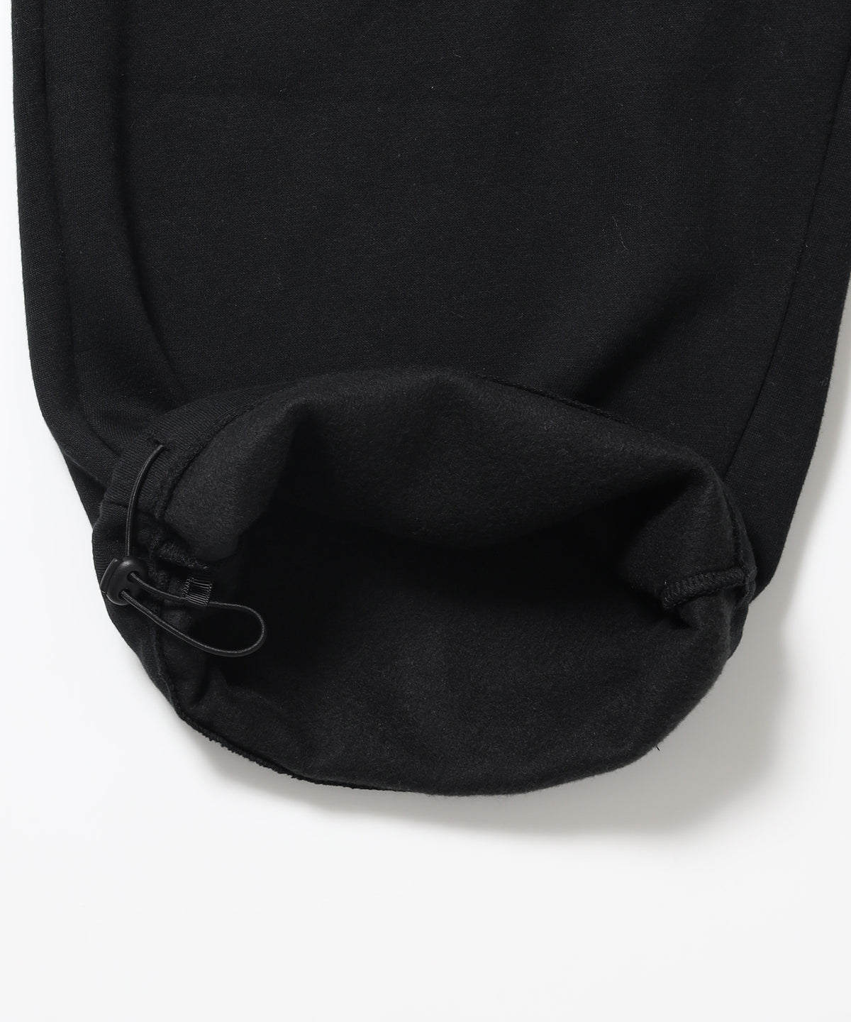 WIDE CURVE SWEAT PANTS / スウェットパンツ ワイドシルエット ルーズ ユニセックス ブラック