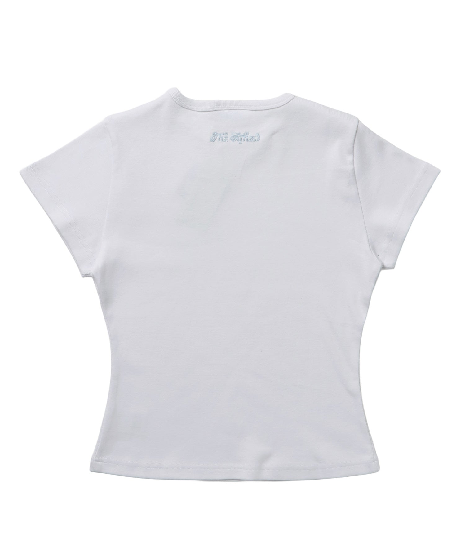 ※WEB限定 / レディースワンポイントロゴ半袖Tシャツ / sqnz logo compact tee ホワイト