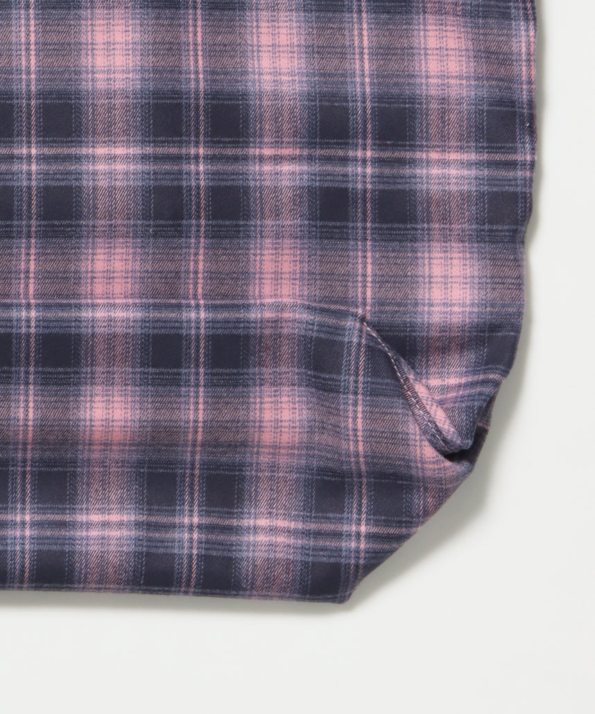 ≪予約商品≫sqnz favorite kira-kira totebag / ラインストーン バック チェック柄 2way ユニセックス ピンク