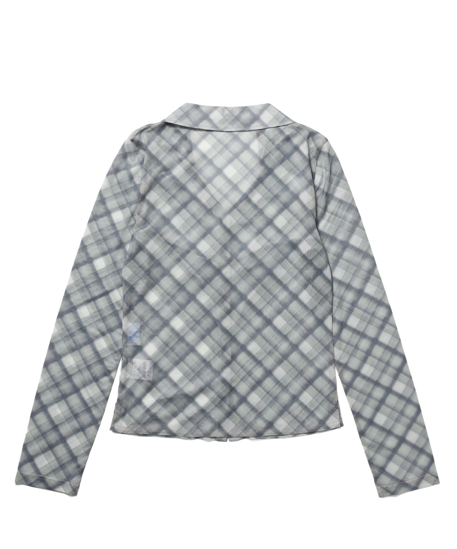 ※WEB限定 / レディースギャザー長袖シャツ / sqnz sheer gather l/s shirts ミント