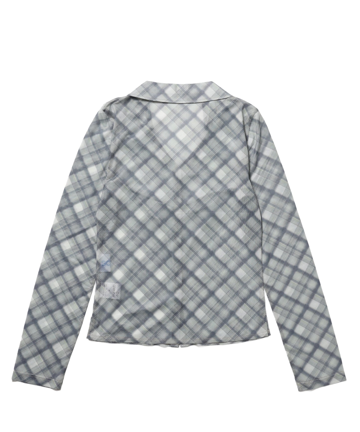 ※WEB限定 / レディースギャザー長袖シャツ / sqnz sheer gather l/s shirts ミント