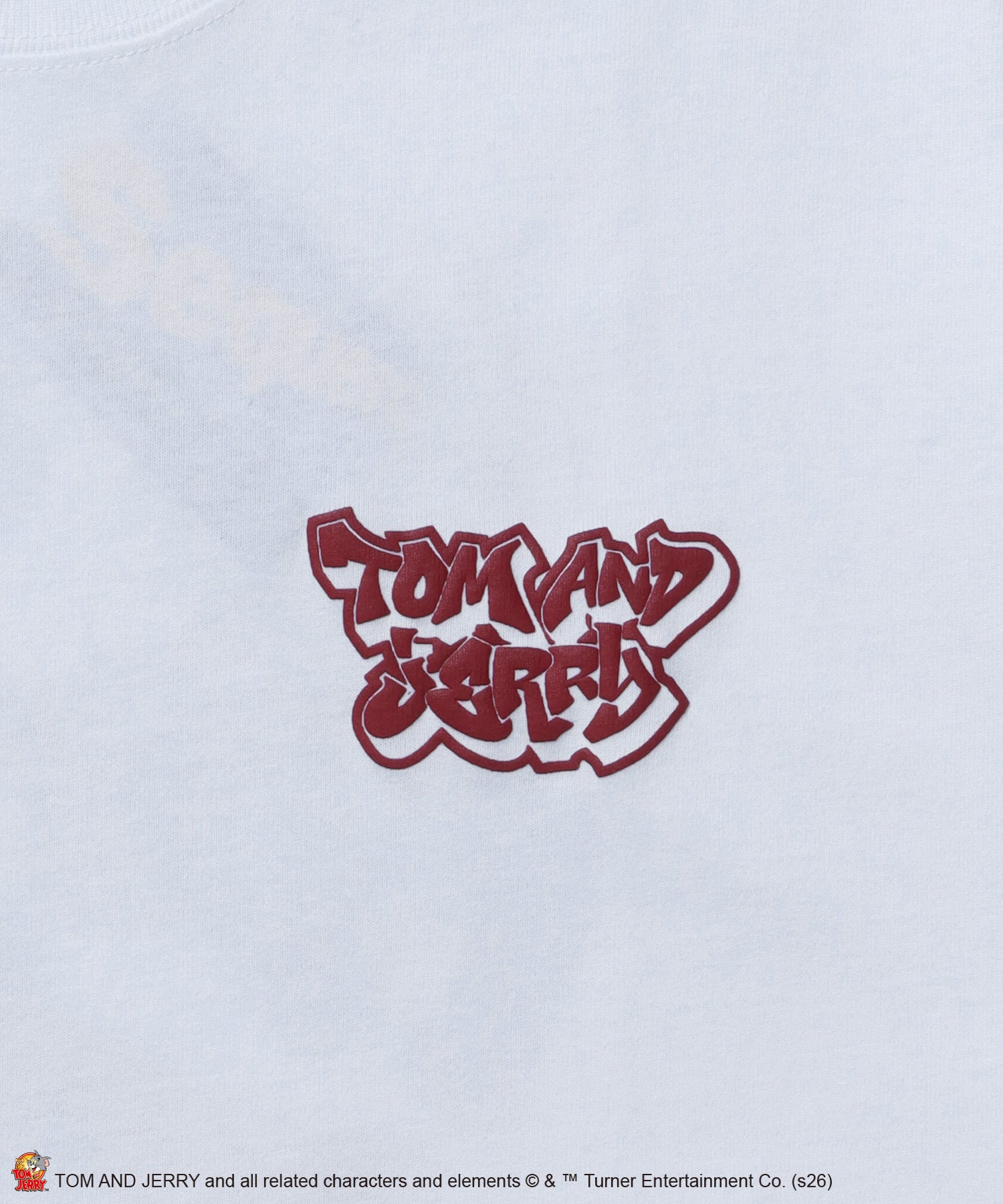TJ SKATE BOARD TEE / トムとジェリー Tシャツ 半袖 クルーネック プリント オーバーサイズ ホワイト系その他