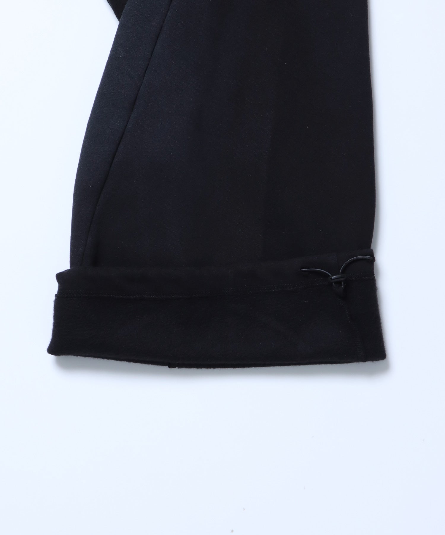 sqnz fade sweat pants / スウェット パンツ 加工 ハトメ スタッズ 裏起毛≪SET UP着用可能≫ ブラック