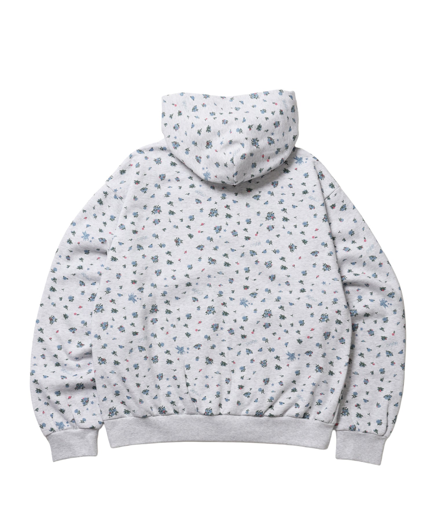 ※WEB限定 / ギンガムドットロゴジップパーカー / sqnzU spiral applique zip p/k