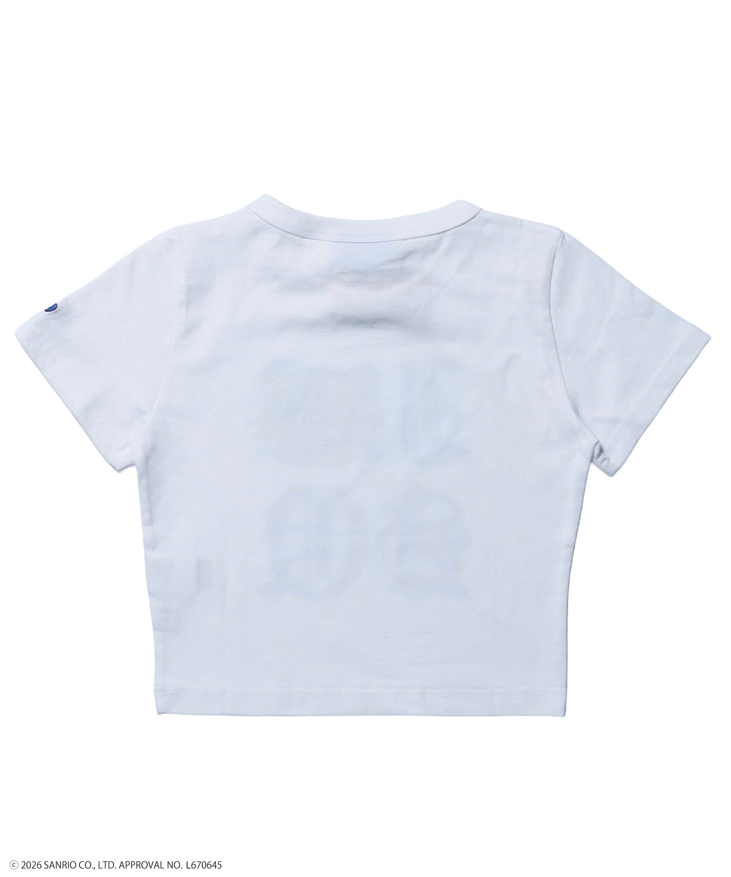 HK I LOVE “KI”TEE / ハローキティ キティちゃん 半袖 クルーネック プリント ワンポイント ホワイト