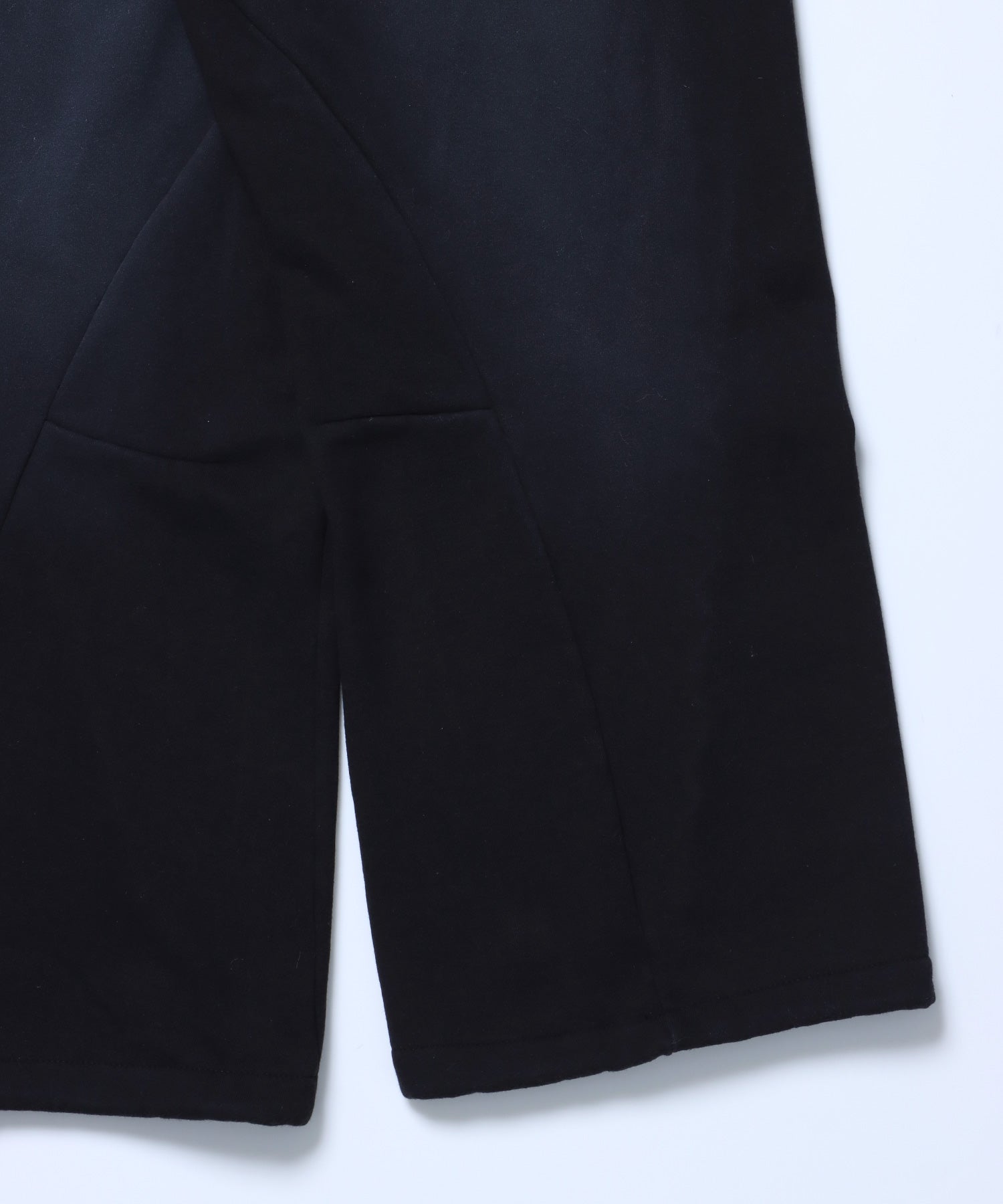 sqnz fade sweat pants / スウェット パンツ 加工 ハトメ スタッズ 裏起毛≪SET UP着用可能≫ ブラック