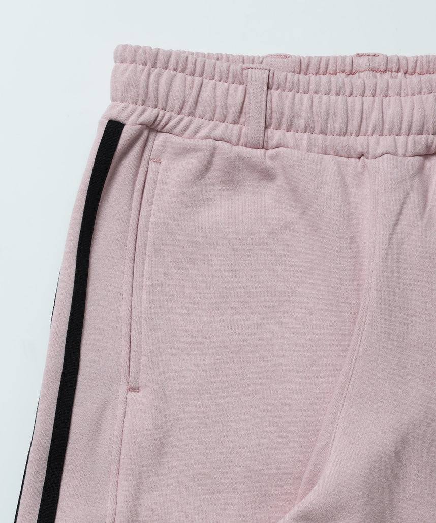 ※WEB限定 / ユニコーンワッペン刺繍トラックパンツ / sqnzU horse track pants ピンク