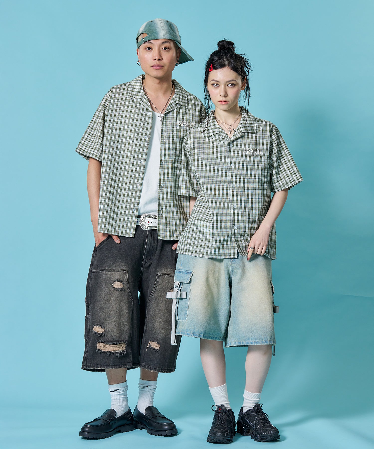 モデル:H178 Size:L H163 Size:S グリーン