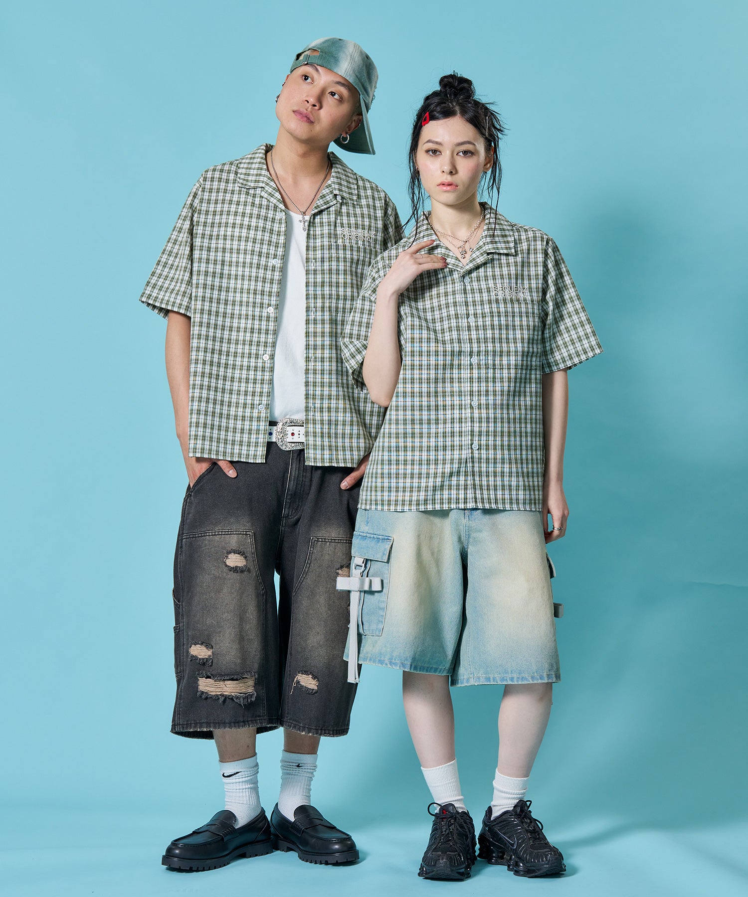 モデル:H178 Size:L H163 Size:S グリーン